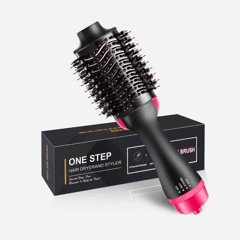 Cepillo Secador Hot Air Brush SECA, PEINA y ALISA Pura Tienda