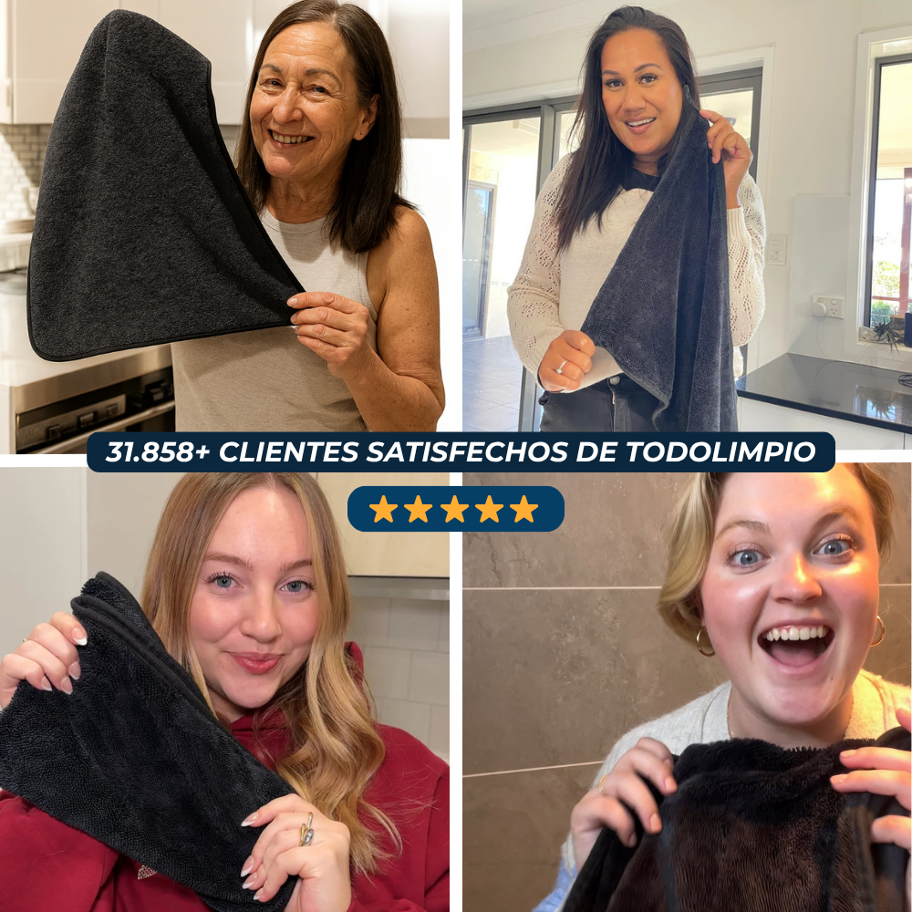 TodoLimpio | Paños de microfibra XXL