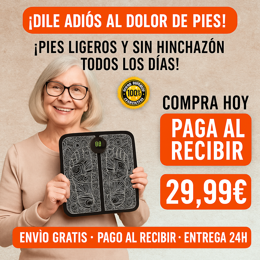RelaxFoot Pro – Masaje Profundo y Alivio Instantáneo