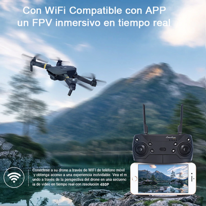 Drone Plegable Con Cámara Wifi 2.4g 998w Pura Tienda