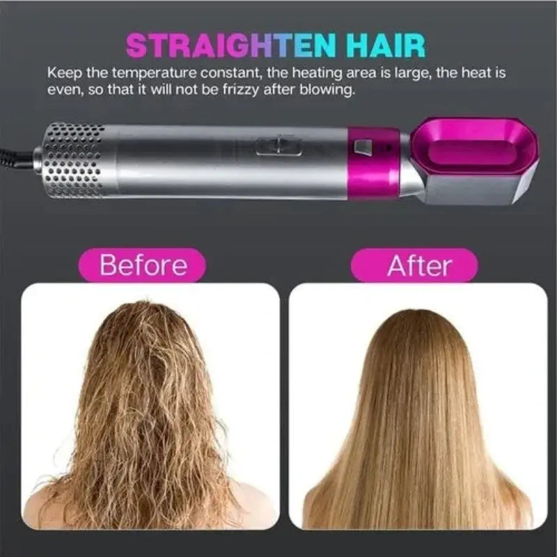 Cepillo Modelador 5 en 1 - Ellegance DeLuxe Hair Pura Tienda