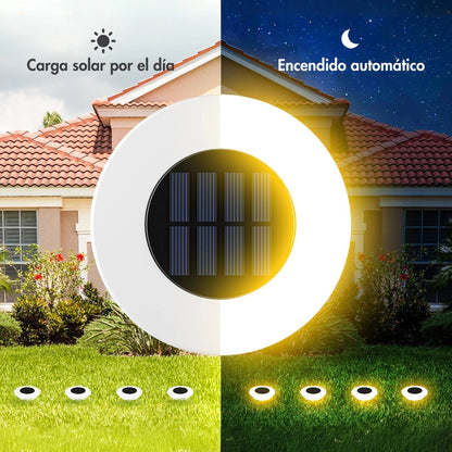 Luces Solares Automáticas de Jardín Pack 3 luces Tienda Espanha