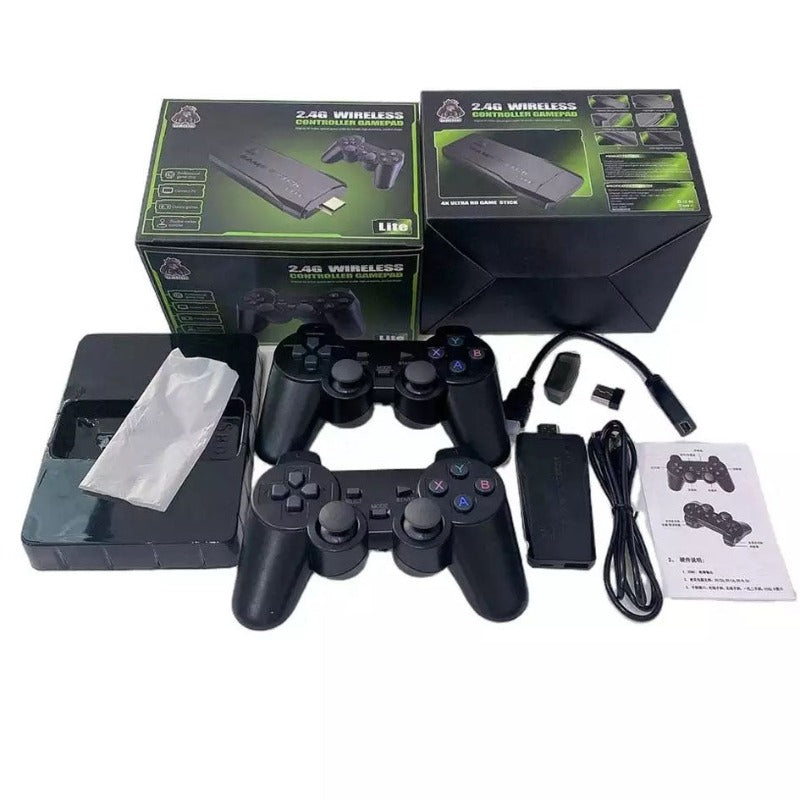 Miniconsola De Juegos Portátil Retro Play 4K Pura Tienda
