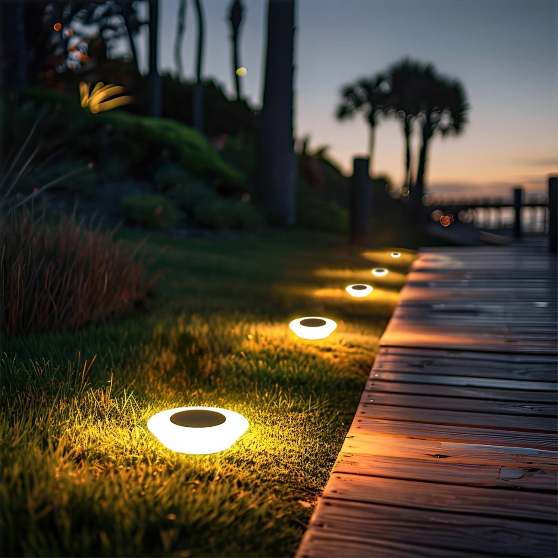 Luces Solares Automáticas de Jardín Pack 3 luces Tienda Espanha