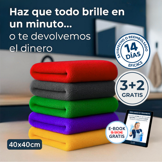 TodoLimpio | Paños de microfibra XXL