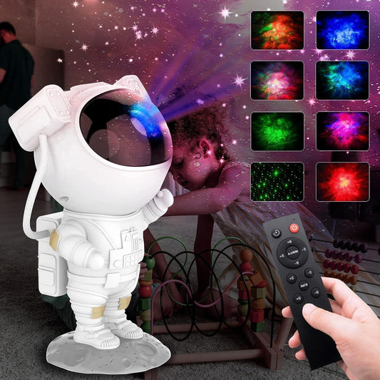 Astronauta Proyector de Galaxia y Nebula: ¡Viaje Estelar en tu Hogar! 🌌🚀 VOE