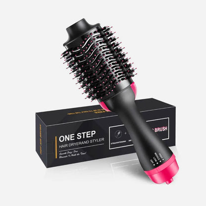 Cepillo Secador Hot Air Brush SECA, PEINA y ALISA Pura Tienda