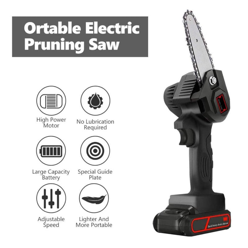 Mini Motosierra De Mano Portátil 24v Pura Tienda