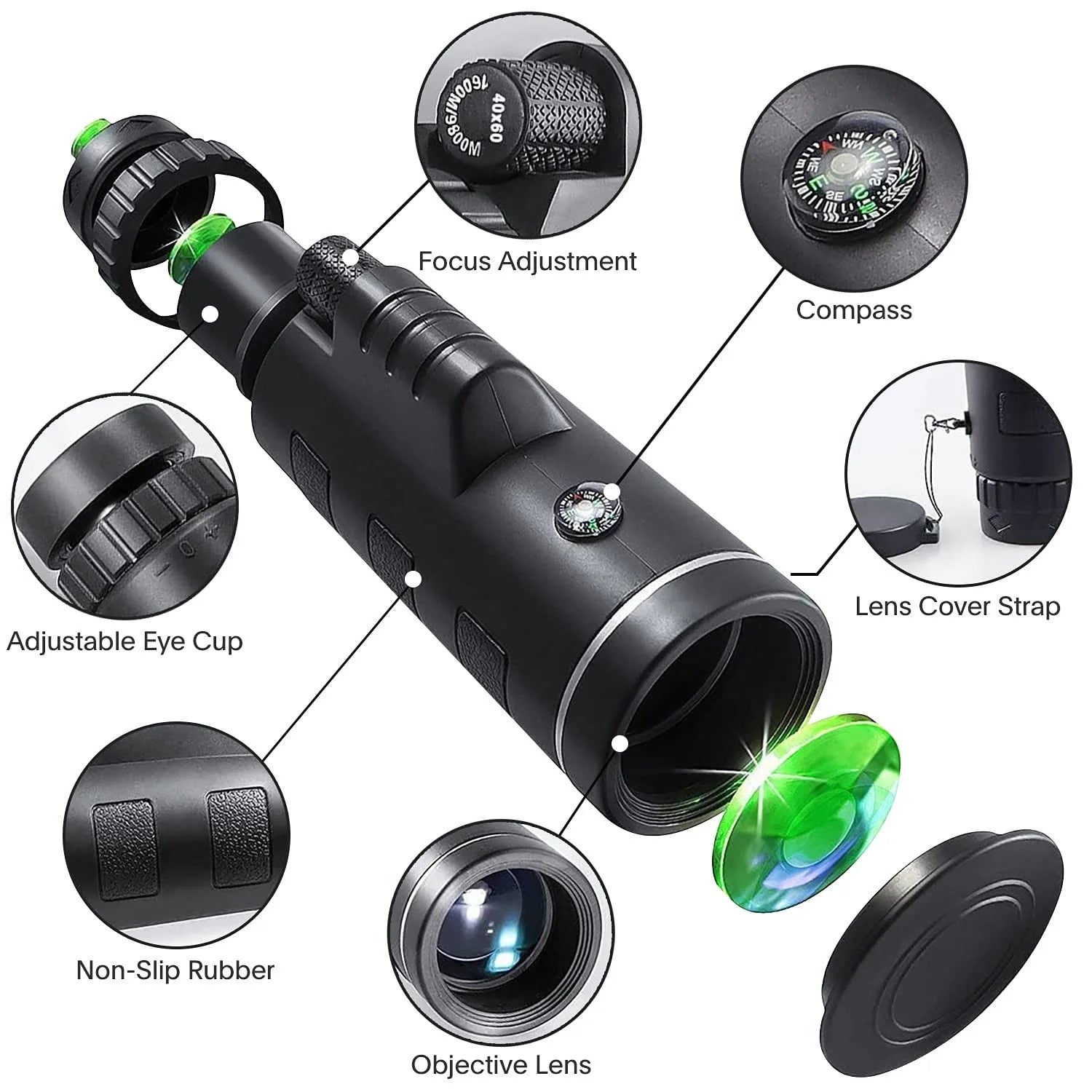 Telescopio Portátil con Visión Nocturna - Stellar™ Tienda Colômbia