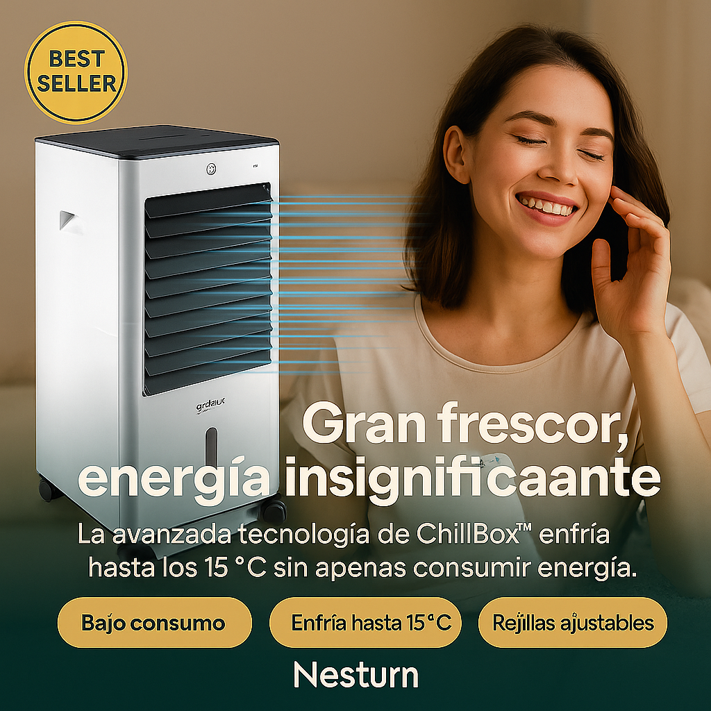 ChillBox™ 3 en 1 – Disfruta un clima perfecto y aire puro ahorrando energía Dropea