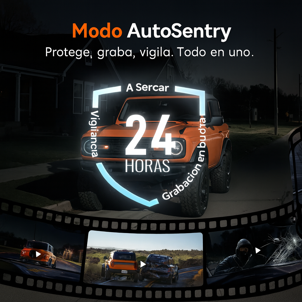 WOLFBOX G900Pro 12MP WiFi Pantalla Táctil Dashcam con Espejo Retrovisor Inteligente Tienda Espanha