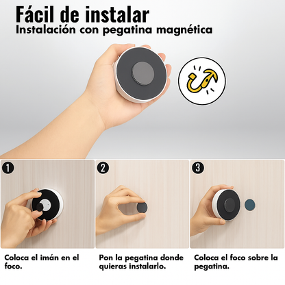 Foco LED recargable con sensor de movimiento -Compra 1 y llévate 3 Tienda Espanha