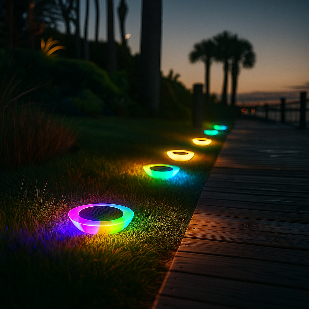 Luces Solares Automáticas de Jardín Pack 3 luces Tienda Espanha