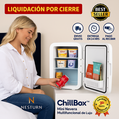 🧊 Nesturn ChillBox™ – Mini Nevera Multifuncional de Lujo Tienda Espanha