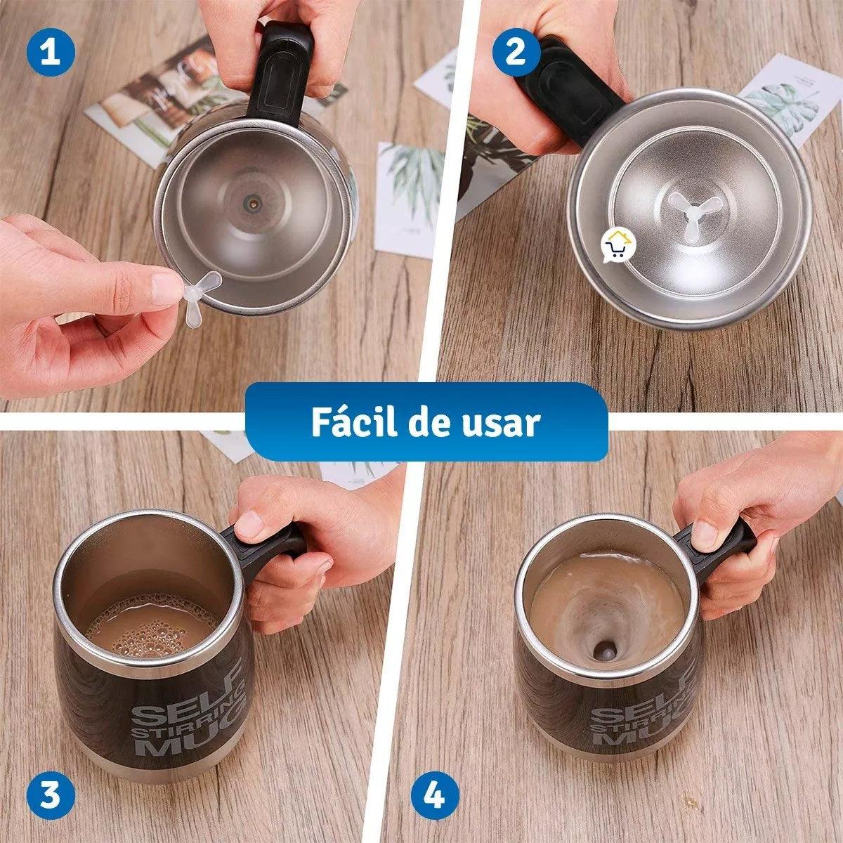 ¡Vaso Mug Mezclador Eléctrico: La Fusión Perfecta! VOE