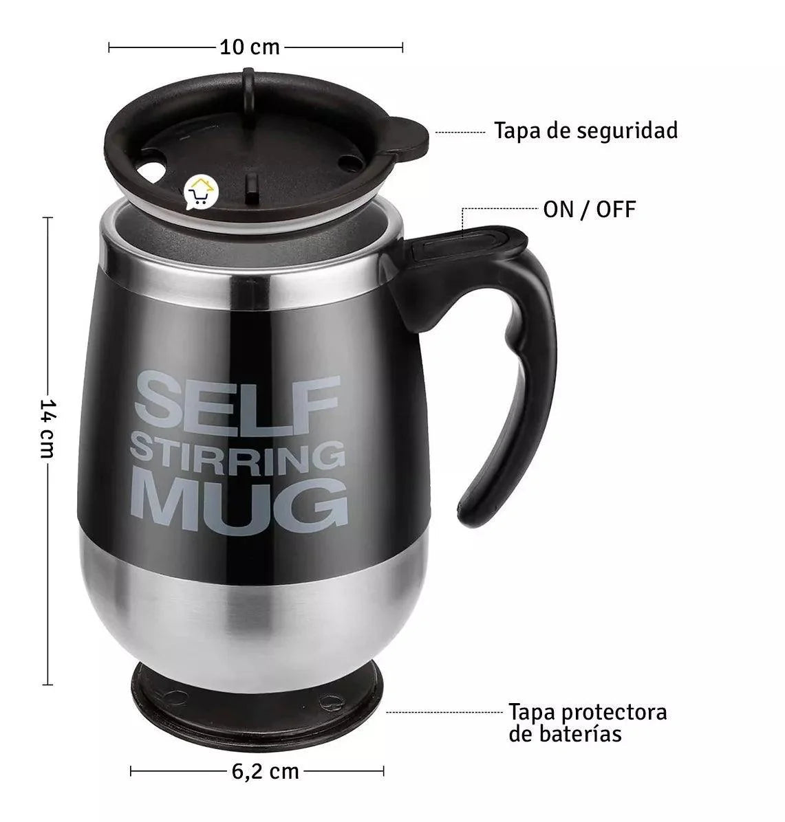 ¡Vaso Mug Mezclador Eléctrico: La Fusión Perfecta! VOE