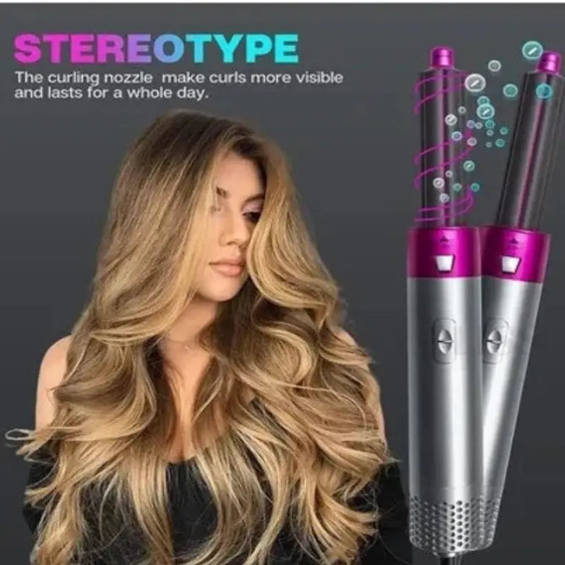 Cepillo Modelador 5 en 1 - Ellegance DeLuxe Hair Pura Tienda