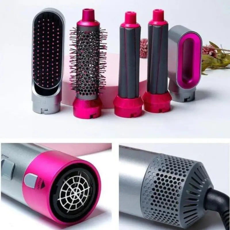 Cepillo Modelador 5 en 1 - Ellegance DeLuxe Hair Pura Tienda