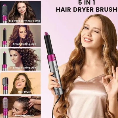 Cepillo Modelador 5 en 1 - Ellegance DeLuxe Hair Pura Tienda
