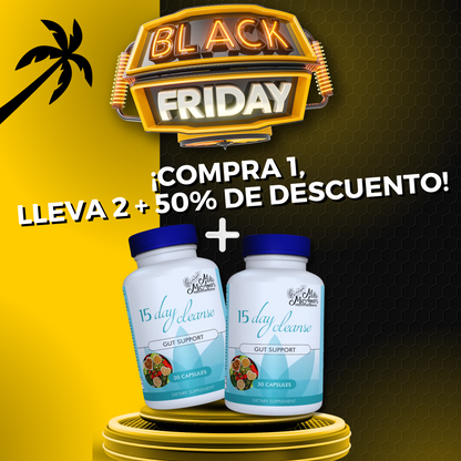 Black Friday (Compra 1 Lleva 2) Limpieza de 15 días Tienda Colômbia