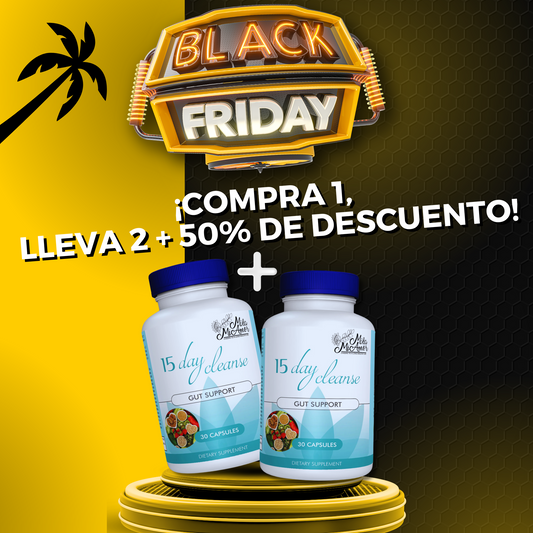 Black Friday (Compra 1 Lleva 2) Limpieza de 15 días Tienda Colômbia