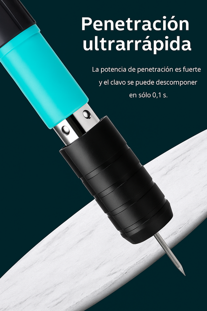 ¡Kit de Pistola de Clavos + Accesorios Incluidos + 200 Clavos de Alto Impacto™! Dropea