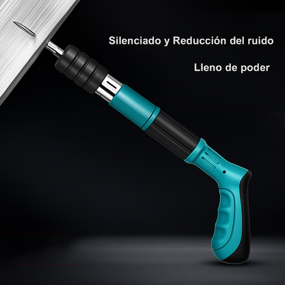 ¡Kit de Pistola de Clavos + Accesorios Incluidos + 200 Clavos de Alto Impacto™! Dropea
