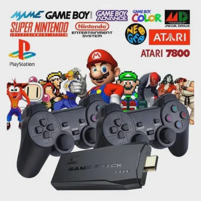 Miniconsola De Juegos Portátil Retro Play 4K Pura Tienda