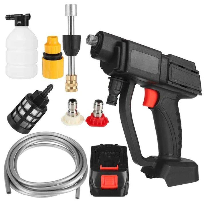 HIDROLAVADORA PORTATIL + ACCESORIOS + 2 BATERÍAS DE REGALO - CIERRE DE LA TIENDA VOE