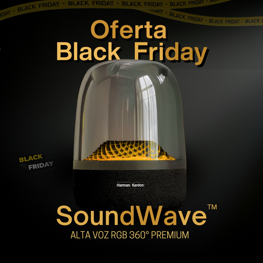 🔊 Aurion SoundWave™ – Altavoz RGB 360º Premium Tienda Espanha