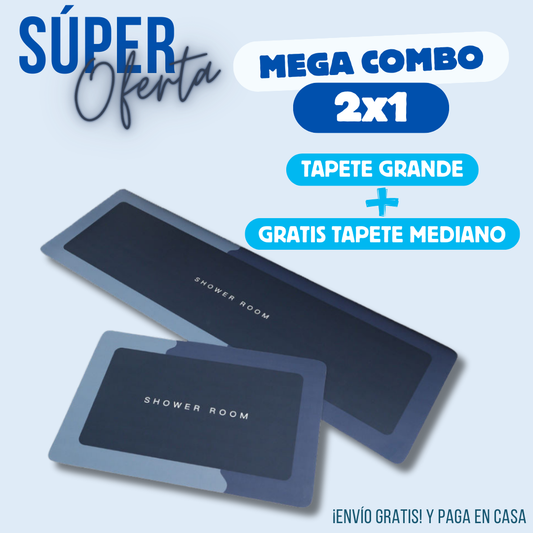 ¡Combo Especial 2x1: Tapete Grande + Tapete Mediano GRATIS! Tienda Colômbia