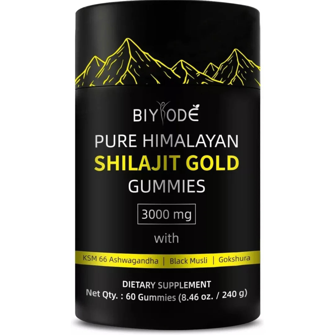 Gomitas de Shilajit puro - Salud, fuerza y bienestar - El poder del Himalaya Dropea