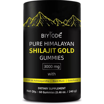 Gomitas de Shilajit puro - Salud, fuerza y bienestar - El poder del Himalaya Dropea
