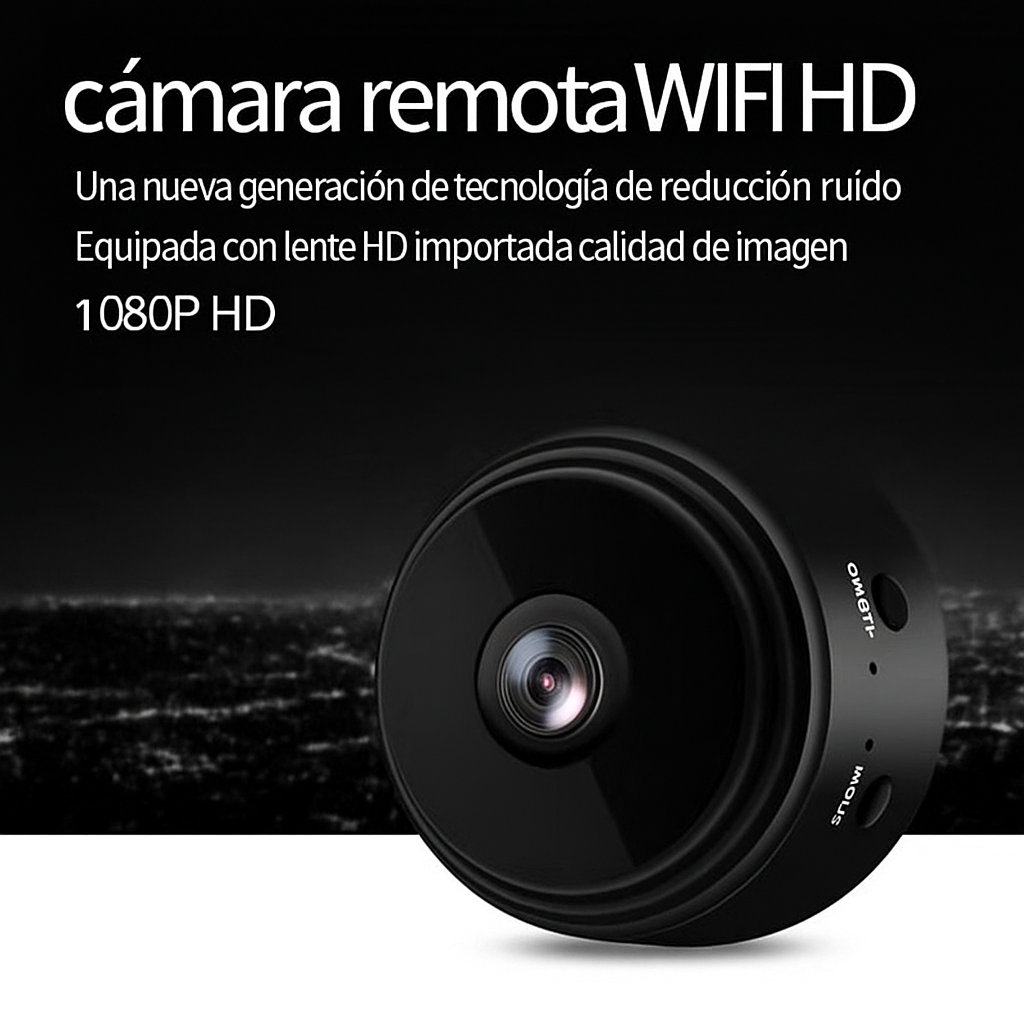 Mini Cámara Oculta Inalámbrica HD 1080P – Seguridad y Vigilancia Discreta Dropea