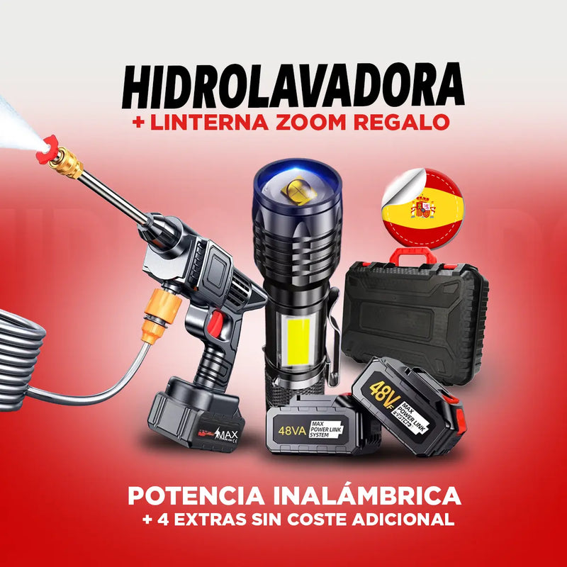 Pistola Hidrolimpiadora portatil de Alta Presion Dropea